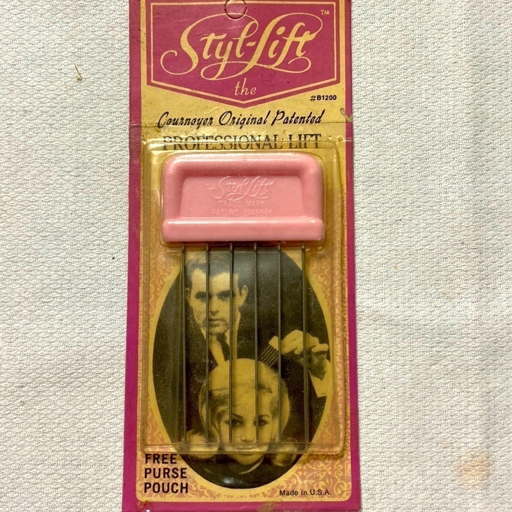 Vintage StylLift Professional Lift Comb 1967 Bc